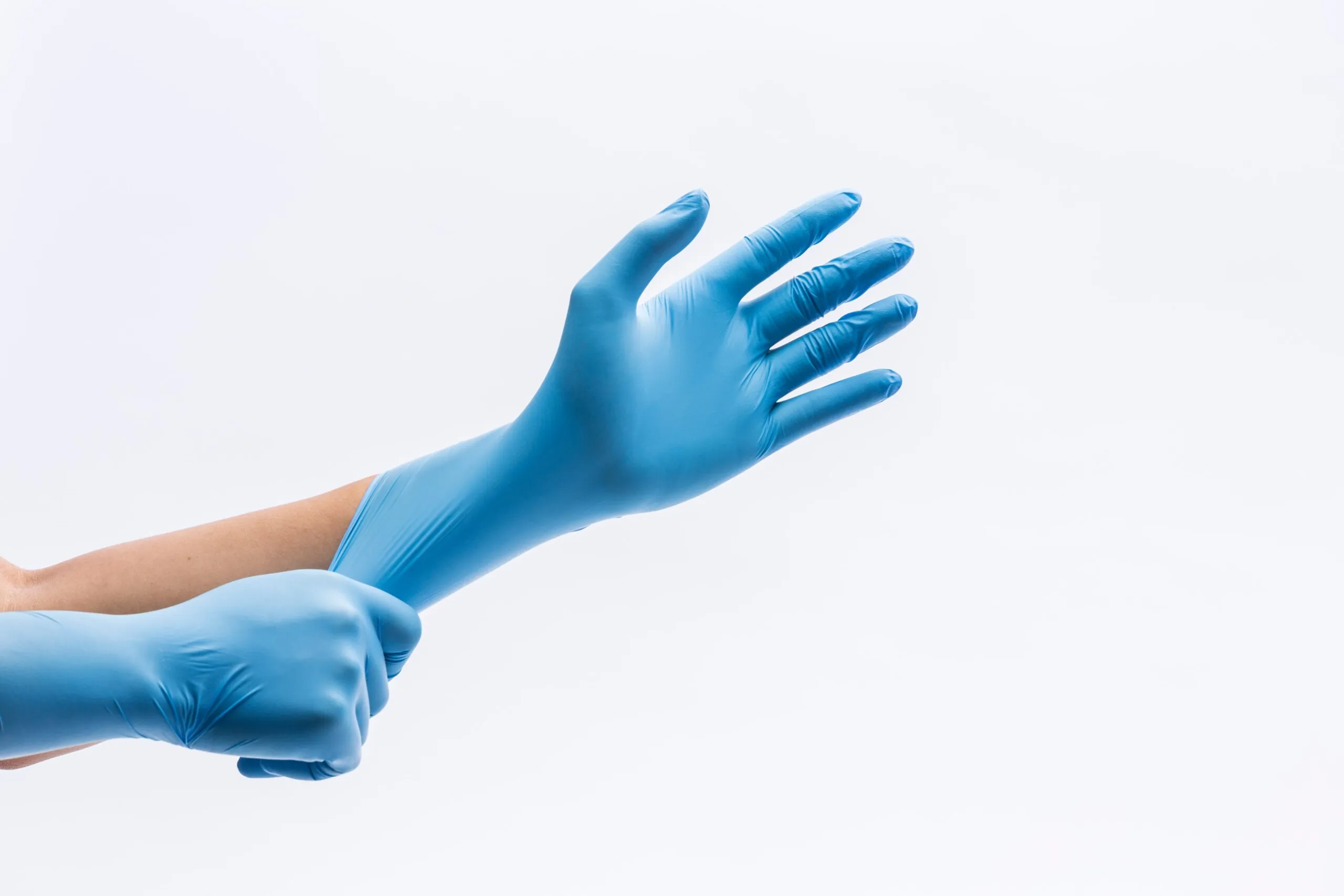 rubber gloves